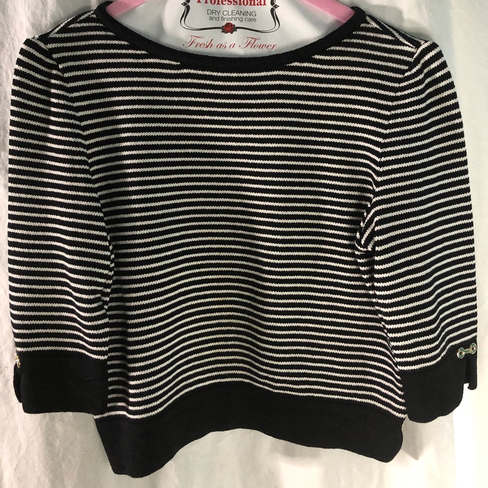 St John Sport Sweater Knit Nautical Size P